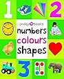 Numbers, Colours, Shapes UK Edition First 100 Soft to Touch Board Books ...