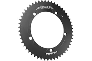 Miche Primato Advanced 144pcd Track Chainring, Black, 58t