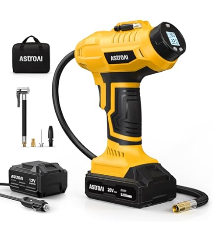 Mellif Akku-Kompressor für Makita Akku 18V, elektrische Akku