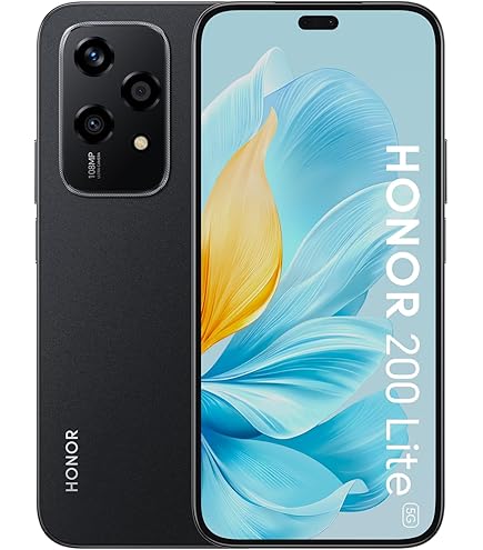 HONOR X6b 4GB 128GB Smartphone 6.56 90Hz TFTLCD,50MP,Android 14,Dual Sim, 5200mAh Batterie Fast Charging NFC(Seul Le JDY-LX1 est supporté) Noir(sans Chargeur