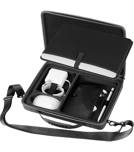 NIDOO Wasserdichte Laptoptasche Für 13-14" Laptops - Stoßfest, EVA Material, Umhängbar, Kompatibel Mit MacBook Pro, Surface, XPS