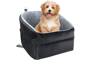 GL GLENSLAVE Fotelik samochodowy dla psa (czarny)