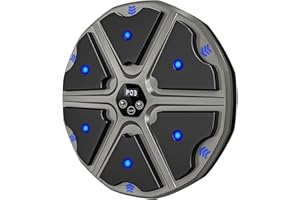 TTAWIFT Music Boxing Machine, Elektronische Boxmaschine mit Musik, Boxing Machine mit Boxhandschuhen, Bluetooth, 9 Geschwindigkeits und Trainingsmodi, Zählmodus, Musik Box Maschine für Erwachsene