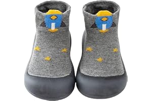STOLPYZH Baby Girls Boys First Walking Shoes Anti Slip Slippers Socks Barefoot Shoes Toddler Infant Non Slip Sole Shoes Breathable
