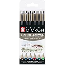 SAKURA PIGMA MICRON 05 Fineliner, 2 Stück – 0,45 Mm Strich, Wasserfeste Archivtinte, Königsblau
