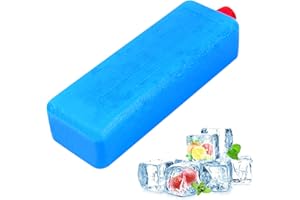HAILERIO Confezione da 1/5 confezioni di ghiaccio sottili | 350 ml riutilizzabile a lunga durata | impacchi di ghiaccio per refrigeratori | Scatola di di ghiaccio per condizionatore d'aria |