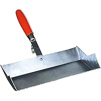 Connex COX785076 Kalksandstein-Klebekelle 240 mm, Halbrundzahnung, Holzgriff