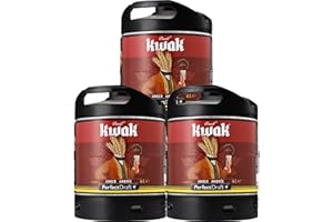 Bier PerfectDraft 3 x 6-Liter Fässer Bier. Bier passend für Zapfanlage für Zuhause. Inklusive 15euros Pfand. (Pauwel Kwak)
