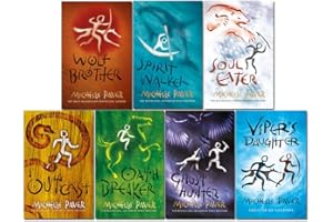 Chronicles of Ancient Darkness Series 7 Books Collection Set By Michelle Paver (Wolf Brother, Spirit Walker, Soul Eater, Outcast, Oath Breaker, Ghost Hunter, Viper's Daughter)