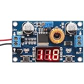 DollaTek Small DC Buck Volt Converter Step Down Voltage Regulator Module Board 4-38V to 1.25-36V 5V / 12V Portable Adjustable
