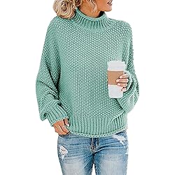 Tincini Truien voor dames, winter, casual, ronde hals, gebreide trui, lange mouwen, losse pullover met zijsplit, trui, tops, sweatshirt, Nootmuskaat, XL