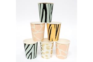 Meri Meri Safari Becher (8-fach)