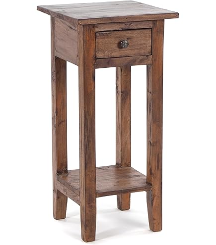 Tavolino Antico In Mogano Con Cassetto E Ribalte In Vendita Su