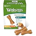 WHIMZEES By Wellness Rice Bone, Dog Dental Sticks, 20 Pieces, Size M/L, Dog Chews for Medium to Large Breeds, Natural, Gluten-Free, Rawhide-Free, Vegetarian