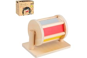 YAANI Montessori Spinning Drum Montessori Spielzeug für Säugling 6-12 Monate 1 Jahr alte Babys Kleinkinder Beste Baby Geschenkidee