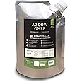 LeOrganics A2 Cow Ghee 1000 ml Refill Pouch Pack | 5000 year old Vedic Bilona Method | Curd - Churned l 5 Step Vedic Process | Malai Madu Cow - Pure Indian breed | Free Grazing Cows | GMO FREE | | Lab