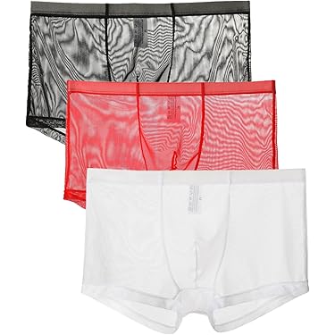 Bequeme Boxershorts Atmungsaktive Eis Seide Lange Bein Unterhose Herren
