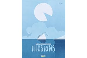 Illusions 2026: Großer Kunstkalender. Edler Wandkalender mit grafischen Werken des Künstlers Alessandro Gottardo. Kunst Gallery Format: 48x64 cm