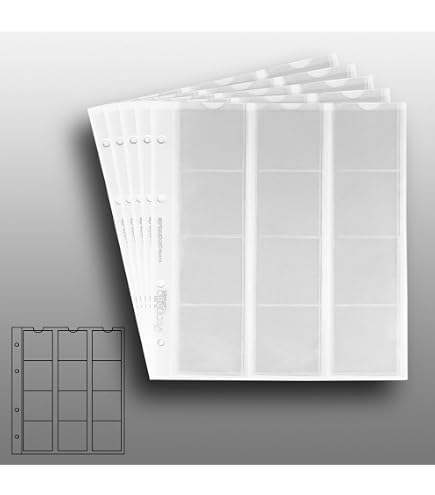 20 Pochettes Prophila Pour Billets De Collection - Transparentes - Format 170x222 Mm - Pour 3 Billets Chacune
