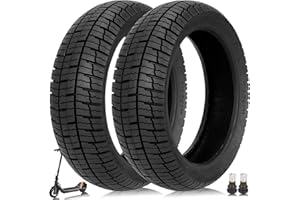 TREFAN 10.5 * 2.75 Tubeless-Reifen für Segway Ninebot P65 P100 P100su Elektroroller 10-Zoll Ersatzreifen Schlauchloser Reifen Langlebiger, Rutschfester Gummi Vorne und Hinten Ersatzräder für Scooter (2 PCS)