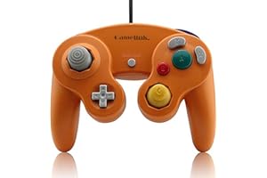 CHILDMORY Stile retrò driver joystick USB cablaggio per NGC Mac PC Arancione