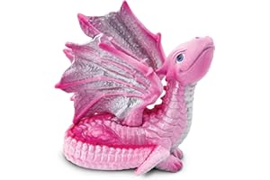 Safari Ltd. Figurka Baby Love Dragon inspirowana sercem, ręcznie malowana figurka 7,6 cm, mityczna zabawka dla chłopców, dziewcząt i dzieci w wieku od 4 lat