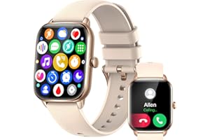 RIZAMZ Smart Watch with Call Function 1.9" HD Touch Screen Make/Receive Calls 100+Sports Modes 2023 Blood Pressure Heart Rate Monitor Watch Fitness Tracker Smart watches Women Android IPhone