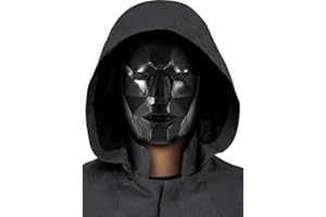 Funidelia Máscara del Líder El Juego del Calamar - Oficial Netflix para Hombre y Mujer. Accesorios de Disfraces para Adultos