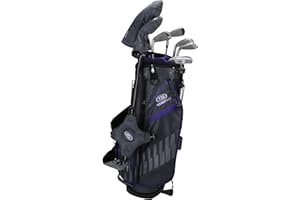 U.S. Kids Set 5 Piezas: Hierro Nº 7 + PW + Putter + Driver + Híbrido + Funda de Madera + Bolsa de Carro (Talla 54) Diestro Golf para Niños / UL20-54Set5 / UL 54 5 Club Soporte Bolsa Conjunto