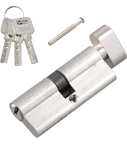 Bombín con alarma LINCE CPLUS ALARM de 35 35 mm niquelado | Leroy Merlin