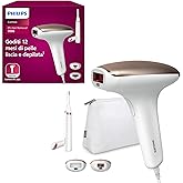 Philips Lumea 7000 Series, dispositivo di epilazione IPL, alternativa ai dispositivi di epilazione laser, con rifinitore a pe
