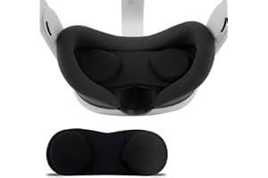 LICHIFIT Osłona obiektywu VR do zestawu słuchawkowego Meta Quest 3 VR, pyłoszczelna i odporna na zarysowania osłona ochronna na poduszkę akcesoria