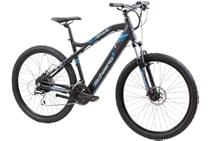 F.lli Schiano Braver, Bicicletta elettrica 27.5 Unisex Adulto, Nero Blu