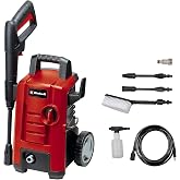 غسالة الضغط العالي Einhell TC-HP 130 (1500 واط، الحد الأقصى 130 بار، نظام اقتران سريع معياري، ضغط عالي