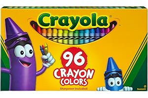 ‎CRAYOLA CRAYOLA 96CT CRAYONS HINGED TOP BOX