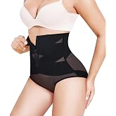 KUMAYES Women's Shapewear Tummy Control Underpants High Waist Seamless Bodice Pants Underwear Tummy Control Bodice Briefs Figure Shaping Body Shaper for Women