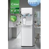 Kıwı Kwp-8560 Dahili Buz Makineli Dijital G&ouml;stergeli Paslanmaz &Ccedil;elik Su Sebili Beyaz