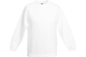 FRUIT OF THE LOOM Kids Classic Set-in Sweatshirt Jumper SS201