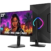 GamePower Lunis L40 27'' 200Hz 0.5Ms VA FHD RGB Pivot Gaming Monit&ouml;r (Sıfır &Ouml;l&uuml; Piksel Garantili)