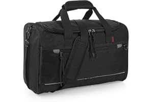 JASLEN - Sac De Voyage Grande Capacité - Sac de Voyage Femme Homme - Sac De Voyage Cabine Avion - Sac Weekend Femme Cabine - Sac Polochon Voyage - Sac de Sport Souple