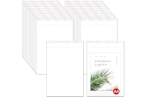 LUCYSTUDIO Selbstklebende Zellophanbeutel 25x33cm 100 Stück Klare Versiegelbare Cellophantaschen Beutel 50µm Plastiktüte Zellophan Taschen für Kleidung T-Shirt Hosen Handwerk A4(6 Größen zur Auswahl)