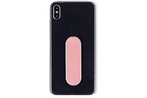 MOMO STICK MOMOSTICK - L'original! Support pour téléphone Portable et poignée pour Smartphones et tablettes– téléphone Portable Bague pour iPhone Samsung Huawei (Série - PU Or Rose)