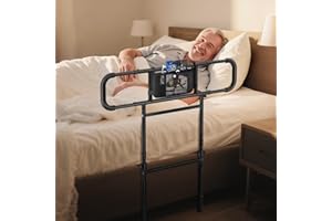 ‎FORTEMOTUS FORTEMOTUS Aufstehhilfe Bett mit Haltegriff für Senioren, Bettschutzgitter mit Verstellbar Höhenverstellbarer Rausfallschutz für mehr Unabhängigkeit, für Matratzendicke 25-40 cm