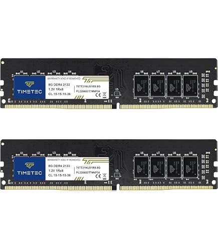 Crucial 32GB Kit (16GBx2) DDR4 2133 MT/s (PC4-17000) DR x8 DIMM