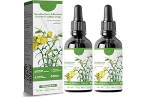 UNIGUARDIAN 2PcsClearbreath Dendrobium & Mullein Extract - Powerful Lung Support & Cleanse & Respiratory,Clearbreath Dendrobium & Mullein Extract Herbal Drops,Dendrobium Mullein Extract for Lung