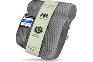 SilverRack Cojín de baño Blando [Gris 4D] - Almohada Cervical para bañera con ventosas como Accesorio de bañera - Cojín para bañera - Cojín de baño con Ajuste ergonómico