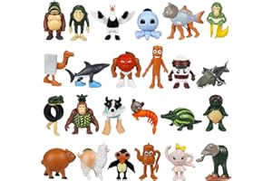 Wonlonda 24PCS Italian Brainrot Steal a Brainrot Toys, 1.8" Tralalero Tralala Action Figure, Tung Tung Tung Sahur Doll, Brain Rot Birthday Decorations, Kids Party Favors Gift