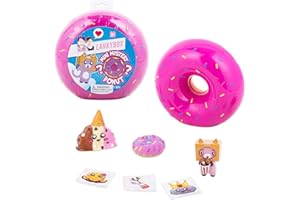 LankyBox 2182 Mystery Donut, Collectible Mini Figures, 6 Exciting Toys to Discover Inside, Officially Licensed Merch, Multicolour