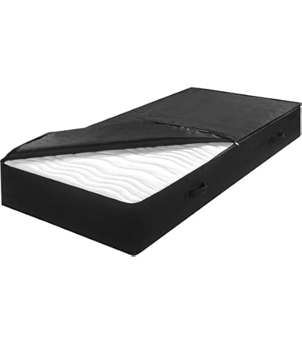 Custodia Per Materasso Singolo 90x200x30cm - Pellicola Opaca 120μ, Cerniera Lampo, Per Traslochi E Deposito - Foto 10