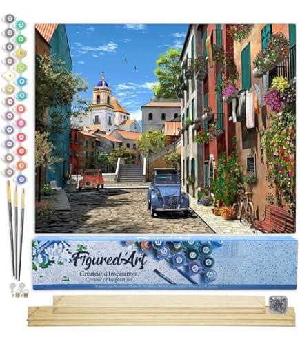 ZHXXFD Peinture Par Numero Adulte Enfant Sans Cadre 40X50Cm,Peinture A L'huile Par Numéros Femme,DIY Paint By Numbers Kits Sur Toile Loisirs Créatifs Adultes(D033